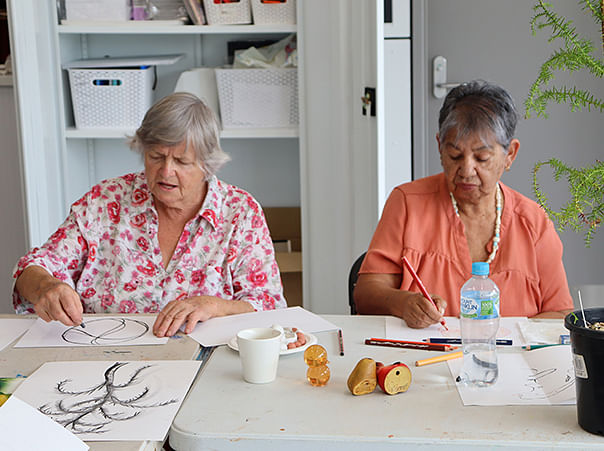 Art and Ageing enrichment program 2024-2025