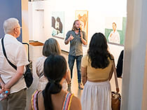 Meet the artist tour with Tim Owers